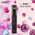 IGET KING 2600 PUFFS Cigarro eletrônico Top Sale